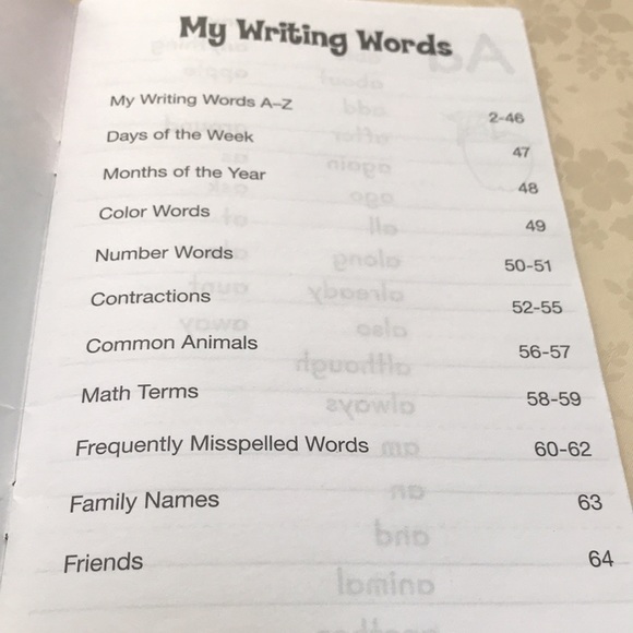 Bundle of Children’s Books & LEGO Telling Time Flashcards & My Writing Words - Picture 12 of 16